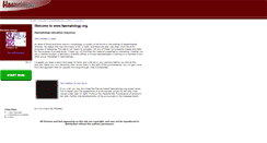 Desktop Screenshot of haematology.org